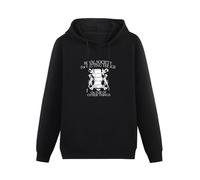 AIXINLI Royal Society for Putting Things on Top of Other Things TV Comedy Unisex Hoody with Pocket Black L