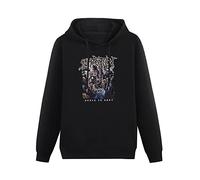 AIXINLI Suffocation Souls to Deny Hoody Unisex Ptinted Hoodies Long Sleeve Men's Hooded with Pocket Black XXL