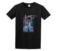 AIXINLI The Kinks The Great Lost Kinks Album Unisex 100% Cotton Short-Sleeve T-Shirts Black L