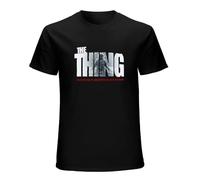 AIXINLI The Thing John Carpenter T-Shirt White Black XL