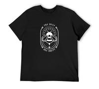AIXINLI Valheim The Bees are Happy O-Neck 100% Cotton Short Sleeve Unisex T-Shirt S