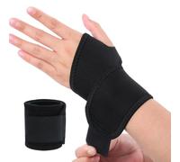 Aixxikum 2 Pcs Attelle Poignet, Bande Poignet Musculation pour Droite et Main, Soulager la Douleur, pour Femmes et Hommes, pour Fitness, Tennis, Travail sur Ordinateur, Entraînement Physique