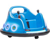 AIYAPLAY 12V auto-tamponneuse pour enfants avec télécommande 2,4 G, bumper électrique avec musique et lumières, 1,5-3 km/h, voiture électrique pour enfants avec rotation de 360°, pour enfants 3-5 ans,