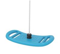 AIYAPLAY Balançoire enfant extérieur et intérieur avec corde réglable, mousqueton, charge max. 70 kg, bleu