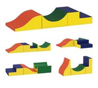 AIYAPLAY Blocs de Construction en Mousse 3 pièces Souples Jaune