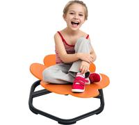 AIYAPLAY Chaise sensorielle pour enfants, chaise pivotante pour autisme, siège sensoriel d'entraînement à l'équilibre, carrousel, chaise sensorielle pivotante d'entraînement à l'assise