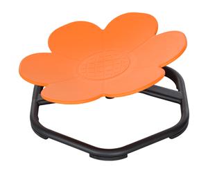 AIYAPLAY Chaise Sensorielle pour Enfants, Chaise Pivotante pour l'Autisme, Siège d'Entraînement à l'Équilibre Sensoriel en Plastique Orange