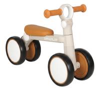 AIYAPLAY Draisienne Bébé 1-2 Ans Pliable, Cadre Léger en Aluminium, Siège Guidon Réglables, Pneus Silencieux, 57x28,5x40cm, Crème
