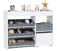 AIYAPLAY Étagère de Rangement Enfant pour Jouets et Livres Uni