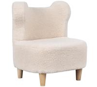 AIYAPLAY Fauteuil Enfants Dossier Ours Mini Teddy Garçon Beige