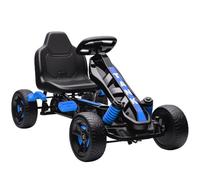 AIYAPLAY Kart à Pédales pour Enfants avec Roue Libre Frein 3 à 6 Ans Bleu | Karting Enfant, Roues EVA Antidérapantes, Avancer et Reculer, Voiture à Pédales, pour Garçons Filles