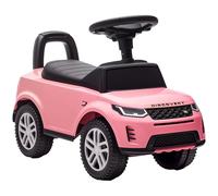 AIYAPLAY Land Rover Licensed Ride on Car, Foot to Floor Sliding Walker with Horn, Engine Sounds, Under-Seat Storage, Toddler Baby Push Along Car for 18-36 Months, Pink (en anglais)