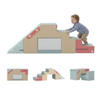 AIYAPLAY Lot de 2 blocs de construction en mousse pour enfants antidérapants XXL multicolores