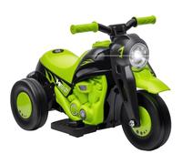 AIYAPLAY Moto Électrique Enfants 3 Roues, 6 V, 3 km/h, 2 à 5 Ans, Vert