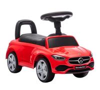 AIYAPLAY Officiel Mercedes-Benz Auto roulante klaxon 18-36 Mois Rouge | Deambulateur à glisser, bruits de moteur, rangement sous le siège, poussette pour bébé