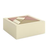 AIYAPLAY Parcours motricité bébé 9PCS avec piscine à balles, module en mousse souple avec housse en velours côtelé, multicolore