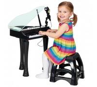 AIYAPLAY Piano Enfant Électronique 32 Touches Multifonctions 3-6 Ans Noir