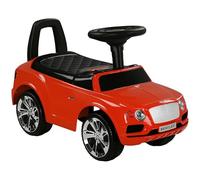 AIYAPLAY Porteur Trotteur Enfants Voiture Licence Bentley Bentayga 18-36 Mois Coffre - klaxon - 67 x 29 x 39 cm Rouge