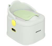 AIYAPLAY Pot pour enfants 3-en-1 avec cuvette amovible, toilettes pour enfants rembourrées convertibles en tabouret et chaise, 6 mois-6 ans, gris