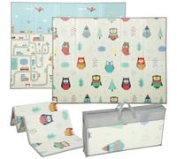 AIYAPLAY Tapis de bébé pliable imperméable réversible 200x150 cm