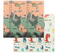 AIYAPLAY Tapis de jeu pour enfant bebe, tapis d'éveil bébé pliable épais réversible en mousse, 196 x 176 x 1,5 cm, multicolore