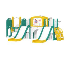 AIYAPLAY Toboggan Enfant avec Panier de Basket 1-3 Ans