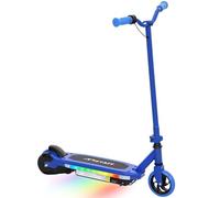 AIYAPLAY Trottinette électrique pour Enfants 6-14 Ans, Vitesse maximale 10 km/h, lumières LED colorées et Frein électrique, autonomie 8 km, Bleu