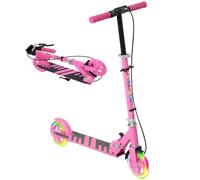 AIYAPLAY Trottinette Enfants Pliable, Frein à Main, 3-8 Ans, Rose