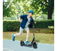 AIYAPLAY Trottinette enfants, trottinette pliable à 2 roues, guidon à 4 réglages en hauteur, 94 x 36 x 88-103 cm, noir