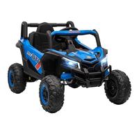AIYAPLAY Voiture électrique 12V 2.4GHz télécommande 2 Moteurs Bleu