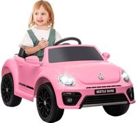 AIYAPLAY Voiture électrique 12V pour enfants Voiture pour enfants avec télécommande 2,4G, musique, klaxon, véhicule électrique avec lumières LED, connexion USB/MP3, 3-5 km/h, pour enfants 3-5 ans, ros