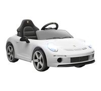 AIYAPLAY Voiture électrique Enfant 3-5 Ans RUF GT homologué Blanc