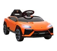 AIYAPLAY Voiture Électrique Enfant 3-8 Ans Lamborghini 12V Orange