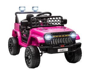 AIYAPLAY Voiture Électrique Enfant, 4x4 Buggy Électrique Enfant, Noir