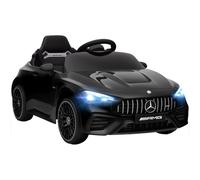 AIYAPLAY Voiture Électrique Enfant Mercedes AMG CLE 53 12V 2 Moteurs Noir | Télécommande Parentale 2,4G, Véhicule Électrique, Portes Ouvrantes, Phares LED, Lecteur MP3, Cadeau Garçons et Filles