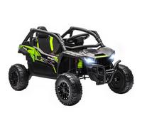 AIYAPLAY Voiture électrique enfant UTV KAWASAKI TERYX KRX 1000, buggy électrique enfant 12 V à 2 moteurs 25 W avec télécommande