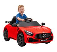 AIYAPLAY Voiture électrique enfant Mercedes-Benz AMG GTR 12V 5 km/h Télécommande Rouge