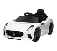 AIYAPLAY Voiture électrique enfant Maserati Gran Turismo Folgore 12V télécommande blanc 3–5 ans