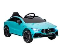 AIYAPLAY Voiture électrique pour Enfants Mercedes-AMG CLA 45, Voiture pour Enfants 12V avec télécommande 2,4GHz, Musique, véhicule électrique avec lumière, Connexion USB/MP3, véhicule pour Enfants
