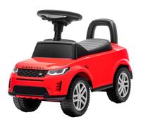 AIYAPLAY Voiture porteur sous licence Land Rover pour enfants 18-36 mois avec rangement klaxon sons de moteur Rouge