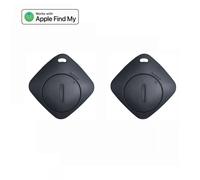 AiYaTo-Localisateur de clé Bluetooth,fonctionne avec Apple Find My Global Network,Smart AirTag Tracker pour système IOS,article pour sacs - Type 2pcs BLACK #D