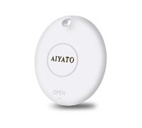 AIYATO-Mini traceur GPS intelligent,Bluetooth,étiquette aérienne,détecteur d'enfant,animal de compagnie,voiture perdue- white 1 pc