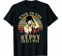 AIYAYO BAG Stevie-Nicks Music Unisex T Shirt Funny Vintage Best Gift for Men Hot Black M