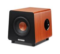 AIYIMA 800X Caisson de Basses Actif 8", 100W RMS, 30-300 Hz, Réglage Volume/Filtre Passe-Bas/Phase, Entrées RCA/AUX/LFE, Caisson MDF Anti-Résonance pour Home Cinéma & HiFi