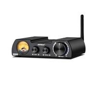 AIYIMA A08Pro Bluetooth 5.1 TPA3255 Mini amplificateur de puissance 2.0/2.1 canaux 300Wx2 (4 ohms) Amplificateurs stéréo HiFi Classe D VU-mètre numérique avec contrôle des aigus et des basses