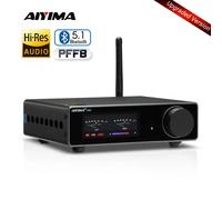 AIYIMA A80 Amplificateur de puissance stéréo Bluetooth PFFB avec DAC TPA3255 amélioré, 300Wx2, amplificateur numérique haute résolution de RCA TRS OPT COA, entrée USB only A80