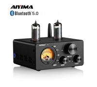 AIYIMA-Amplificateur audio T9 HiFi Bluetooth 5.0, radiateur USB stéréo, OPT VU mètre, haut-parleur T9 Tube Amplifier EU