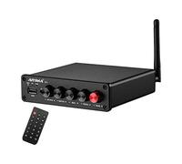 AIYIMA Amplificateur stéréo B01 Bluetooth 5.0 Digital 2.1 - Amplificateur audio 50 W x 2 + 100 W Sub avec USB