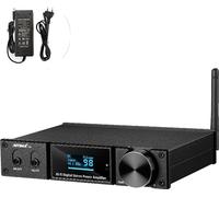 AIYIMA D05 Amplificateur Bluetooth, Sortie 120W, Écran OLED, Avec prise 32V EU