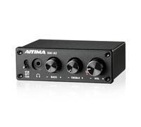 AIYIMA DAC A2 Amplificateur de casque Convertisseur DAC Mini décodeur de jeu stéréo Ordinateur de bureau DAC PC-USB/Coaxial/Optique vers RCA Sortie casque 24 bits192 kHz Ampli DAC numérique-analogique